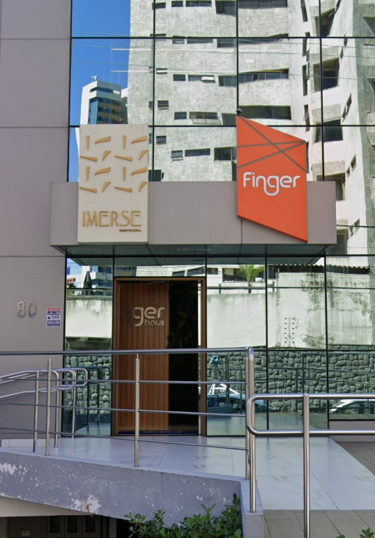 Fachada ou detalhe arquitetônico da clínica Imerse